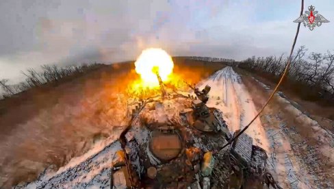 ŽESTOKE BORBE KOD POBEDE: Rusi u selu pobeda uništili tenkove leopard i oklopne transportere M113