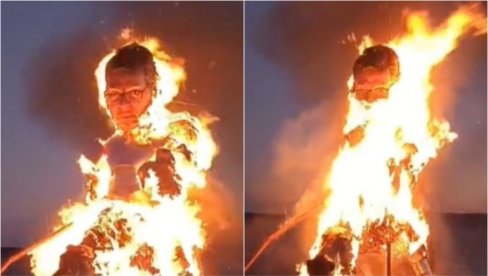 TO JE KOD HRVATA TRADICIONALNO: Vučić o skandaloznom spaljivanju lutaka sa njegovim i likom Vladimira Putina (VIDEO)