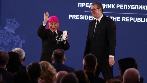 KARIJERA ZA PONOS: Zoricu Brunclik za izuzetne zasluge odlikovao predsednik Republike Srbije Aleksandar Vučić (FOTO)