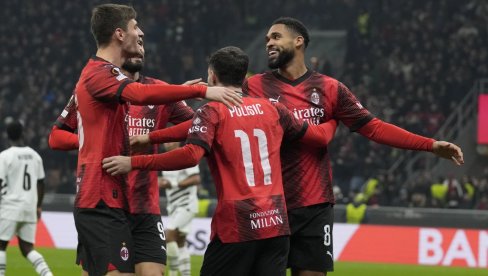 VELIKI KORAK KA OSMINI FINALA LIGE EVROPE: Milan razbio Ren, Jović pobedu posmatrao sa klupe