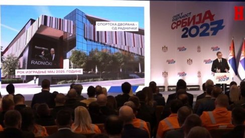 НОВА ХАЛА ПОНОС ЗВЕЗДАРЕ: Капитална инвестиција престоничке општине је изградња спортског комплекса