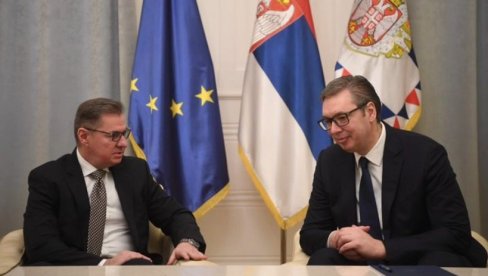 VUČIĆ SA NOVIM ŠEFOM MISIJE SAVETA EVROPE: Razgovori o napretku Srbije u sprovođenju reformi