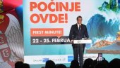 DOBRODOŠLI U SRBIJU Vučić poručio: LJude koji dođu otvorenog srca uvek dočeka veličanstvena dobrodošlica (FOTO)