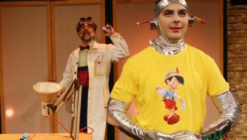 NESAVRŠENI ROBOT UMESTO DRVENOG LUTKA: Premijerni Pinokio u Šabačkom pozorištu