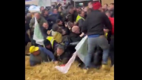 ПОЛИЦИЈАЦИ ЗАВРШИЛИ У СЛАМИ СА КОЗАМА, МАКРОН НА СИГУРНОМ: Појавили се снимци из Париза, људи гледају и не верују шта се дешава (ВИДЕО)