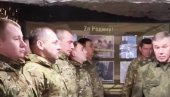 GERASIMOV NA FRONTU U UKRAJINI: Najistaknutijim vojnicima uručio Ordene za hrabrost