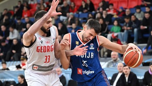 DA SE ZNA KO JE VICEŠAMPION SVETA: Srbija preko Gruzije napravila novi korak ka Evrobasketu
