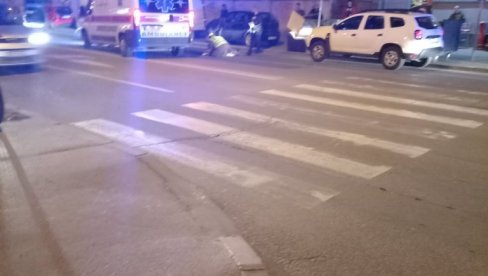 POVREĐEN BICIKLISTA: Saobraćajna nesreća u Novom Sadu