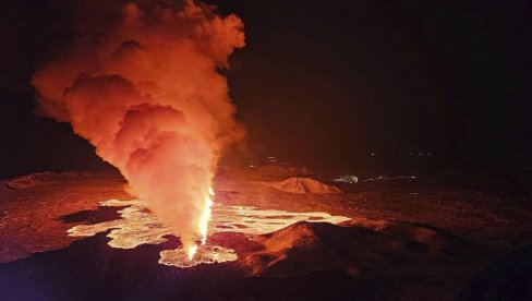 САТИ ДЕЛЕ ОД ЕРУПЦИЈЕ ВУЛКАНА: Евакуисана чувена Плава лагуна на Исланду