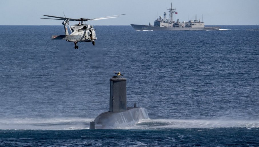 ČAK 7 NATO PODMORNICA "LOVI NEPRIJATELjA": U toku je velika podmornička vežba NATO snaga u Mediteranu
