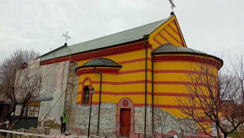 ЦРКВИ СТАРИ СЈАЈ: Верници најзаслужнији за нову реконструкција фасаде Цркве светог Ђорђа у Ћуприји