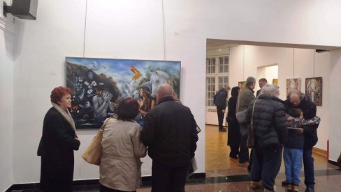 ŽENE UMETNICE PARAĆINA: Otvorena inspirativna osmomartovska izložba u Kulturnom centru (FOTO)