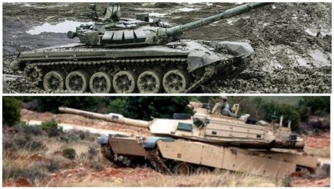 RUSKI T-72B3 JE PRVIM HICEM UNIŠTIO M1 ABRAMS: Koji od dva suparnika ima prednost na ukrajinskom frontu (VIDEO)