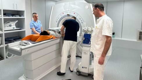 КРАЈ МОРАВЕ КОМПЛЕТИРАНА ДИЈАГНОСТИКА: Општа болница у Чачку увелико користи магнетну резонанцу коју је обезбедила држава