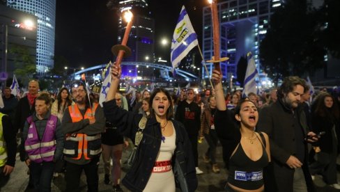 HAOS U TEL AVIVU: Demonstranti se sukobili sa policijom, ima uhapšenih