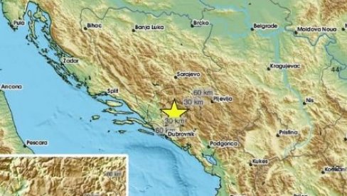 ДРХТИ ТЛО И У БОСНИ И ХЕРЦЕГОВИНИ: Након 5,7 степени Рихтера у Црној Гори, 14 нових потреса на Балкану
