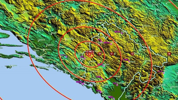 ЈАКИ ПОТРЕСИ ПОДИГЛИ ЦРНОГОРЦЕ ИЗ КРЕВЕТА: Више од 30 земљотреса регистровано у околини Никшића