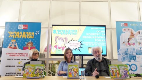 8. ČITALAČKI MARATON: Izdavačka kuća Klett raspisuje konkurs za neobjavljeni roman za mlade