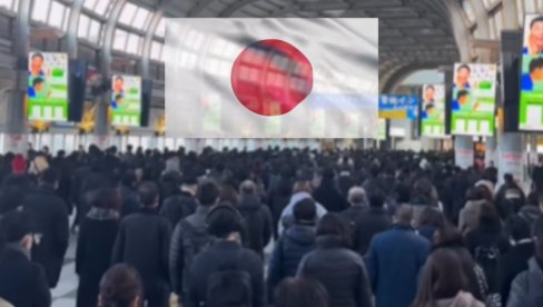 SNIMAK POSTAO VIRALAN: Da li ste videli KAKO Japanci idu na posao? Jezivo ili ne? (VIDEO)