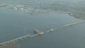 POJAVIO SE SNIMAK IZ VAZDUHA: Jezivi prizori posle udara broda u veliki most u Baltimoru, katastrofa neviđenih razmera (FOTO/VIDEO)