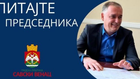 RAZGOVOR SA GRAĐANIMA: Presednik opštine Savski venac u MZ Vojvoda Mišić