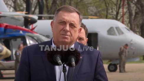 DIVNO JE SVEDOČITI SVEOPŠTEM NAPRETKU SRBIJE: Dodik - Sposobni da branimo svoje nebo i teritoriju