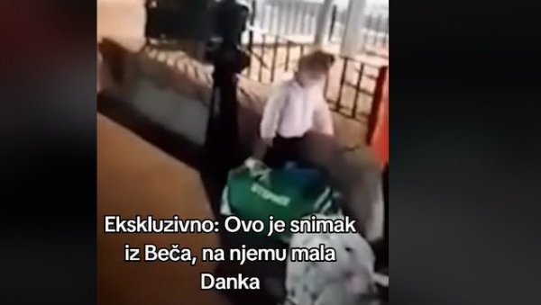 ЕКСКЛУЗИВНО: Ово је снимак из Беча, да ли је на њему мала Данка Илић? (ВИДЕО)