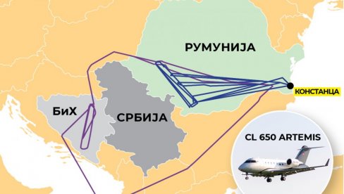 AMERIKANCI IZ VAZDUHA ŠPIJUNIRAJU NAŠU VOJSKU: Specijalna letelica Artemis sa neba Rumunije i BiH redovno nadzire srpsku teritoriju