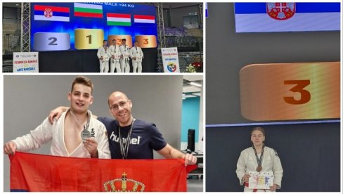 ЏИЈУ-ЏИЦУ И У СРПСКОМ РИТМУ: Наши такмичари освојили медаље на Европском првенству за младе, у Смедереву најпоноснији (ВИДЕО)