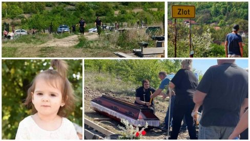 U KAKVOJ JE GROBNICI DANKA? U Zlotu, uz jauke majke Svetlane, sahranjen Dalibor Dragijević (40), nastavljena potraga za telom devojčice (FOTO)