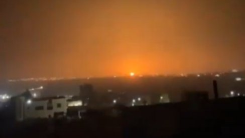 ЈЕЗИВ СНИМАК: Иранске ракете погађају мете на југу Израела (ВИДЕО)