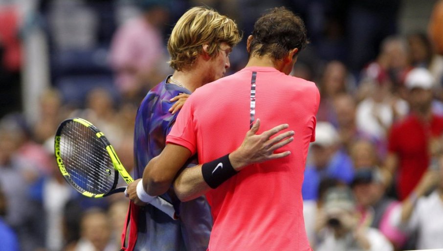 "RAFA ME RAZBIO": Rubljov pred početak turnira u Barseloni zaigao sa Nadalom