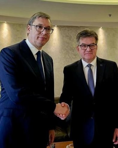 MI DRUGU OTADŽBINU NEMAMO Vučić sa Lajčakom: Srbija će se boriti uvek i na svakom mestu za svoj narod, zemlju i istinu
