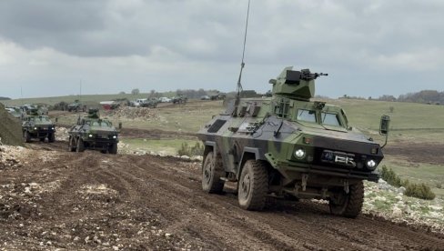MOĆNO DEJSTVO OKLOPNIH VOZILA: Pogledajte naoružanje Vojske Srbije na Pešteru (VIDEO)