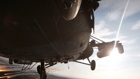 МИСИЈА РЕАЛИЗОВАНА: Посаде хеликоптера Ми-35 и Ми-8 извршавају борбене задатке у Северодоњецку (ВИДЕО)