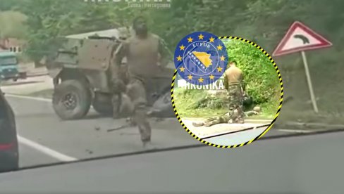 INCIDENT U BiH - VIDITE SNIMAK: Drama vojnika EUFOR-a - pacijenti prebačeni u bolnicu, tri pripadnika izvukla najdeblji kraj (VIDEO)