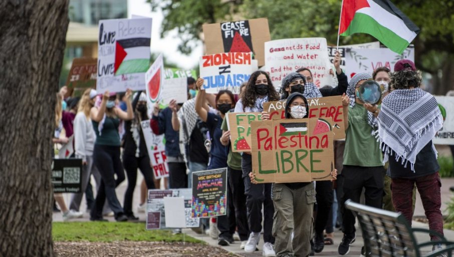 HAOS U AMERICI: Policija hapsila studente u Teksasu i Kaliforniji koji su protestovali protiv rata u Gazi