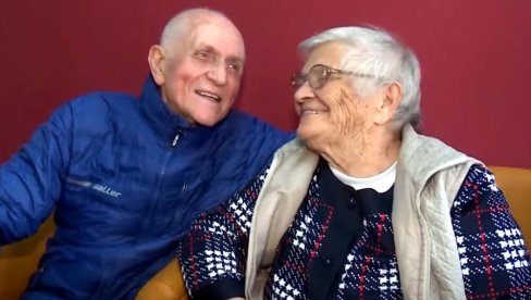 MATIČARKA OVO JOŠ NIJE VIDELA: Bosiljka (82) i Siniša (86) se venčali u staračkom domu - imaju i savet za mlade