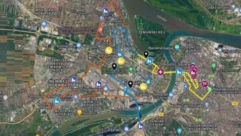 ZATVARA SE POLA BEOGRADA: Počinje Beogradski maraton - Učestvuje 13.000 ljudi, ovo su ulice kojima će proći učesnici