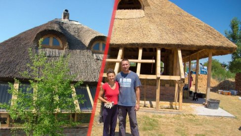 МЕСЕЧНЕ РАЧУНЕ НЕМАЈУ: Милан и Нада САМИ направили кућу за 20.000 евра - 120 квадрата, они и деца имају СВЕ (ФОТО)