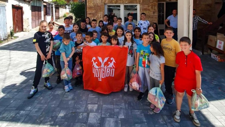 "ČOJSTVO" I  U ORAHOVCU: Udruženje iz Berana misiju dobročinstava proširilo i na teritoriju Kosova i Metohije