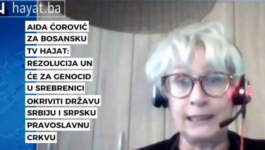 AIDA ĆOROVIĆ OTKRILA PROTIV ČEGA SE TO VUČIĆ BORI KAO LAV: Rezolucija UN će za genocid u Srebrenici okriviti državu Srbiju i SPC (VIDEO)