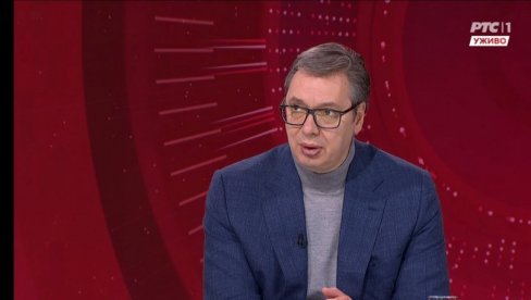 VUČIĆ NA RTS-U: Predsednik Srbije o svim važnim temama