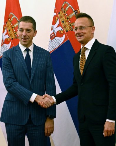 ĐURIĆ SA SIJARTOM O SITUACIJI U REGIONU: Potvrda prijateljskih odnosa Srbije i Mađarske (FOTO)