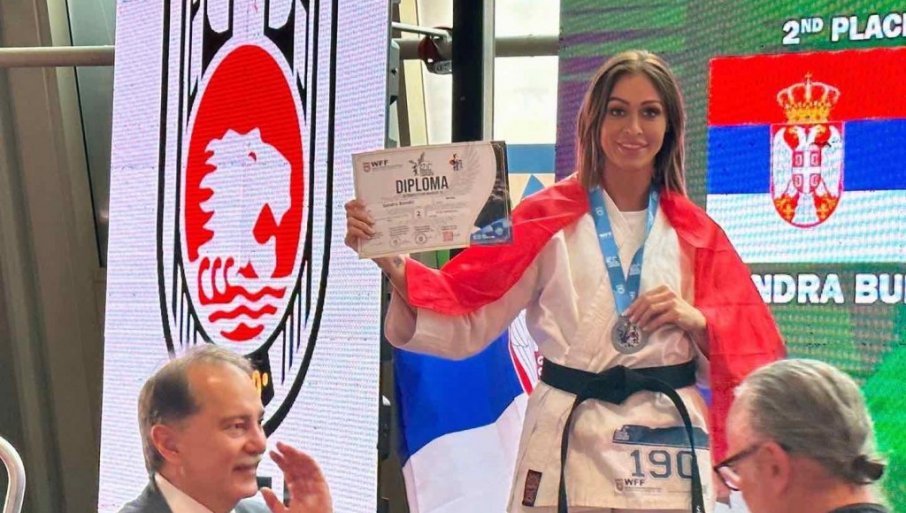 PRVA DAMA ZRENjANINSKOG KARATEA DVA PUTA SREBRNA U SLOVENIJI: Veliki uspeh reprezentativke Srbije Sandre Bundić na Evropskom šampionatu