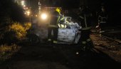 УТВРЂУЈЕ СЕ ИДЕНТИТЕТ: У саобраћајној несрећи код Краљева изгорео возач „рено мегана“