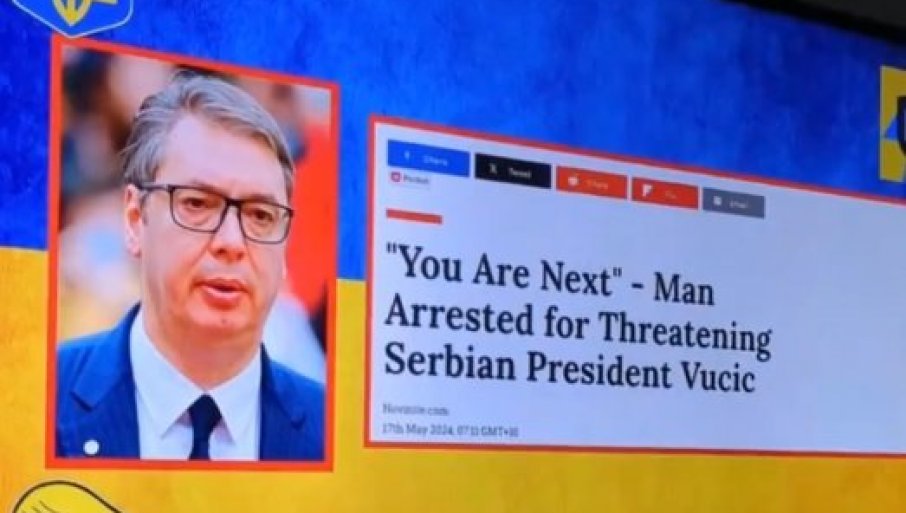 TI SI SLEDEĆI Pretnje svetskim liderima na CBS-u, među njima i Vučić - Neprijatelji Ukrajine će biti kažnjeni (VIDEO)