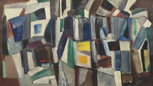 NA PUTU KA MODERNOM DOBU:  Slike iz apstraktnog perioda Miloša Bajića u Rimi