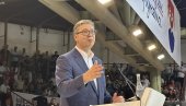 SRBIJU NIKOME I NIKADA NEĆEMO DATI! Moćna poruka Vučića na mitingu izborne liste „Aleksandar Vučić - Čačak sutra“ (FOTO/VIDEO)