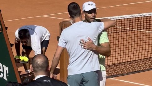 ĐOKOVIĆ TRENIRAO U PARIZU: S druge strane mreže - Međedović, ali mnogi pričaju o susretu Novak - Nadal (VIDEO)